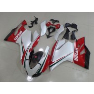 ABS Carenados Motocicleta Ducati 1199 11-14 - Blanco Rojo