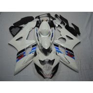 ABS Carenados Motocicleta GSXR 1000 K5 05-06 - Blanco Azul