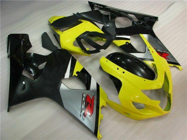 ABS Carenados Motocicleta GSXR 600 / 750 K4 04-05 - Amarillo Negro