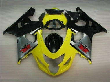 ABS Carenados Motocicleta GSXR 600 / 750 K4 04-05 - Amarillo Negro