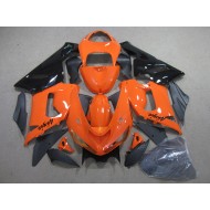 ABS Carenados Motocicleta ZX6R 05-06 - Naranja Negro Ninja