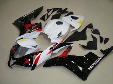 ABS Kits Carenados Moto CBR 600 RR 07-08 - Blanco Negro Rojo