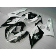 ABS Kits Carenados Moto GSXR 1000 K5 05-06 - Blanco Negro