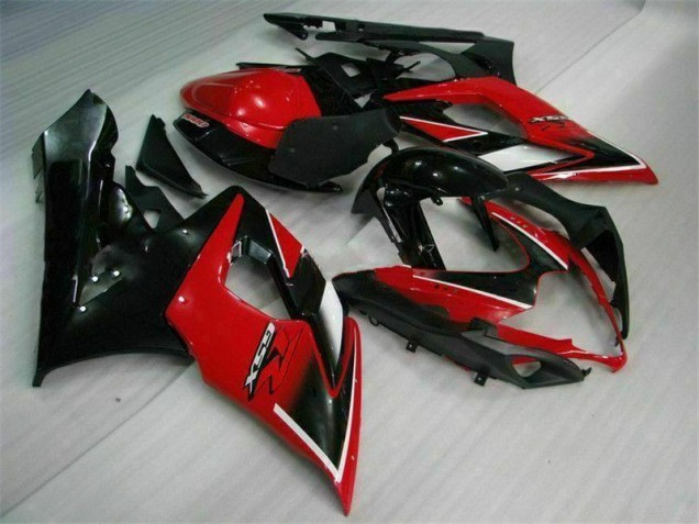 ABS Kits Carenados Moto GSXR 1000 K5 05-06 - Rojo Negro