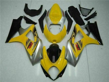 ABS Kits Carenados Moto GSXR 1000 K7 07-08 - Amarillo