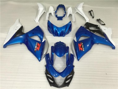 ABS Kits Carenados Moto GSXR 1000 K9 09-16 - Azul Blanco