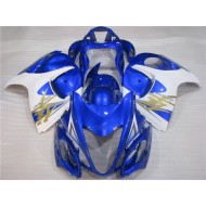 ABS Kits Carenados Moto GSXR 1300 Hayabusa 08-19 - Azul Blanco