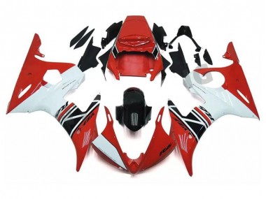 ABS Kits Carenados Moto R6 03-05 - Rojo Blanco Negro