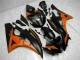 ABS Kits Carenados Moto R6 06-07 - Naranja Negro