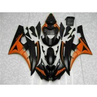 ABS Kits Carenados Moto R6 06-07 - Naranja Negro