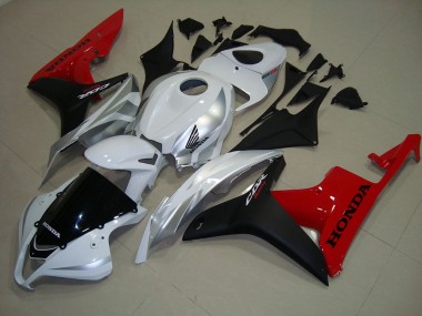 ABS Moto Plástica CBR 600 RR 07-08 - Blanco Negro Rojo