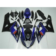 ABS Moto Plástica GSXR 1000 K5 05-06 - Azul Negro