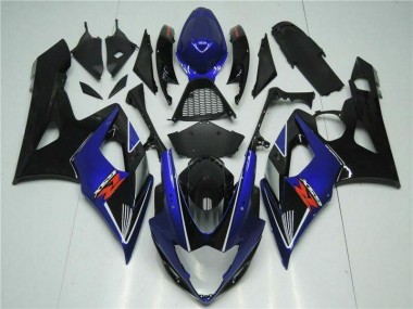 ABS Moto Plástica GSXR 1000 K5 05-06 - Azul Negro