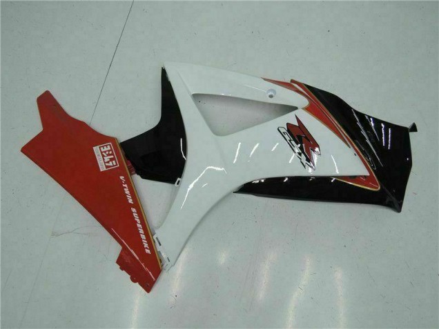 ABS Moto Plástica GSXR 1000 K7 07-08 - Rojo Blanco