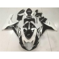 ABS Moto Plástico GSXR 600 / 750 K11 11-21 - Negro Blanco