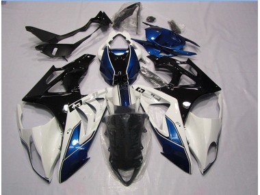 ABS Moto Plástico S1000RR 09-14 - Blanco Azul