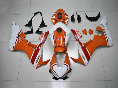 Carenados Moto CBR 1000 RR 17-23 - Naranja Blanco HRC