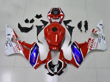 Carenados Moto CBR 1000 RR 17-23 - Rojo Azul HRC