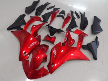 Carenados Moto CBR 250 RR 11-13 - Rojo Negro Mate