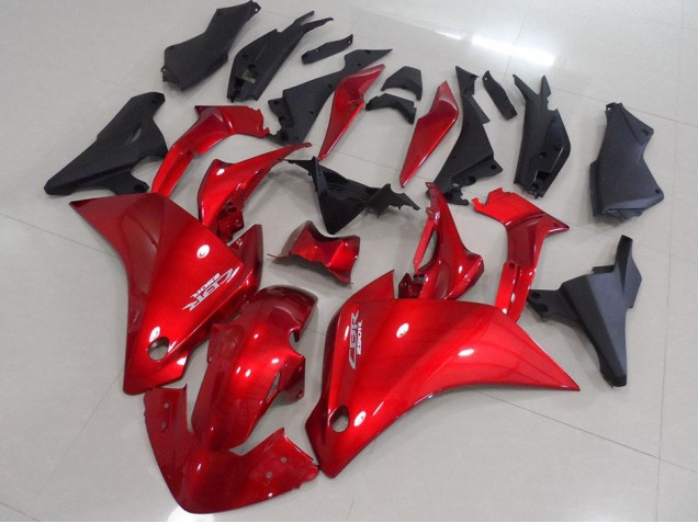 Carenados Moto CBR 250 RR 11-13 - Rojo Negro Mate