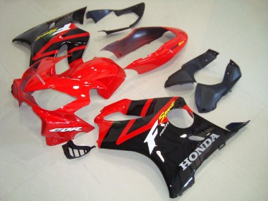 Carenados Moto CBR 600 F4i 04-07 - Rojo Negro Rojo Cola