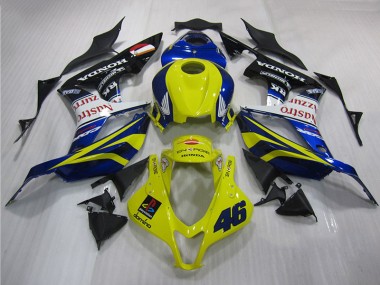 Carenados Moto CBR 600 RR 07-08 - Amarillo Azul 46