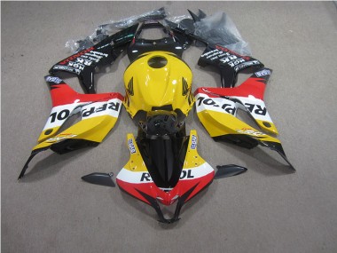 Carenados Moto CBR 600 RR 07-08 - Amarillo Rojo Negro Repsol