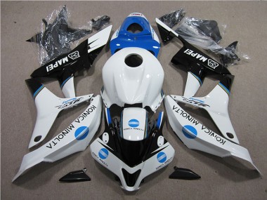 Carenados Moto CBR 600 RR 07-08 - Azul Blanco Negro Konica Minolta MAPEI