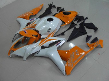 Carenados Moto CBR 600 RR 07-08 - Blanco Perla Naranja