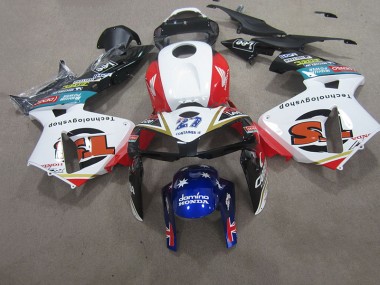 Carenados Moto CBR 600 RR 07-08 - Blanco Rojo Azul