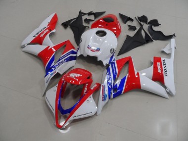 Carenados Moto CBR 600 RR 07-08 - Blanco Rojo Azul Motul