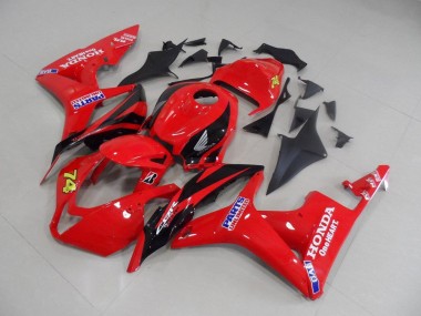 Carenados Moto CBR 600 RR 07-08 - Rojo Negro Carrera