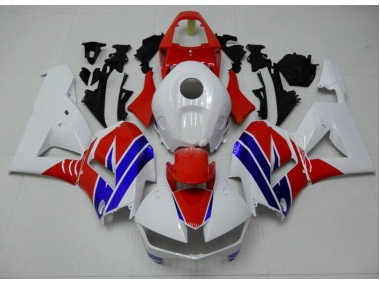 Carenados Moto CBR 600 RR 13-21 - Blanco Azul Rojo