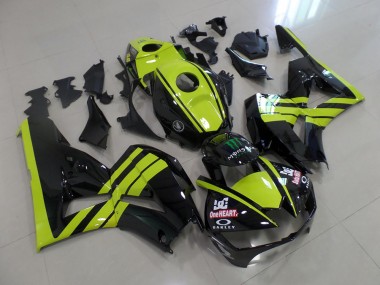 Carenados Moto CBR 600 RR 13-21 - Verde Negro