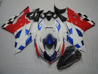 Carenados Moto Ducati 1199 11-14 - Blanco Azul Rojo