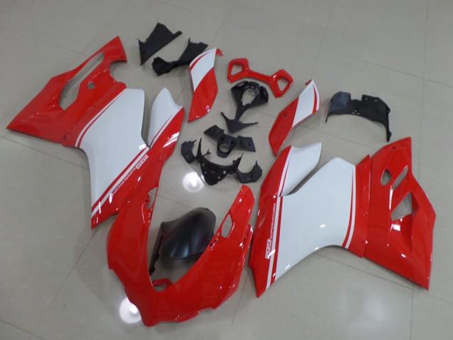 Carenados Moto Ducati 1199 11-14 - Rojo Blanco