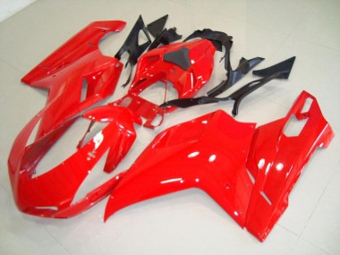 Carenados Moto Ducati 848 1098 1198 07-14 - Rojo