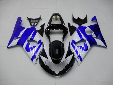 Carenados Moto GSXR 1000 K1 00-02 - Azul Blanco