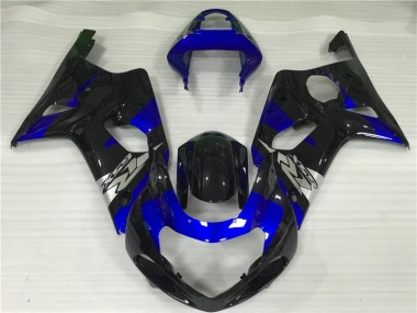 Carenados Moto GSXR 1000 K1 00-02 - Azul Negro