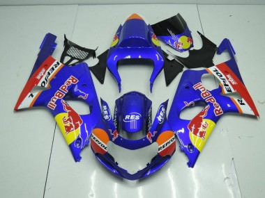 Carenados Moto GSXR 1000 K1 00-02 - Azul Red Bull