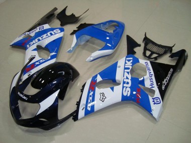 Carenados Moto GSXR 1000 K1 00-02 - Negro Azul Blanco