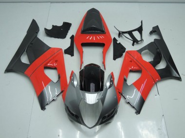 Carenados Moto GSXR 1000 K3 03-04 - Rojo & Gris