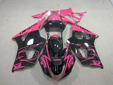 Carenados Moto GSXR 1000 K3 03-04 - Rosa Negro