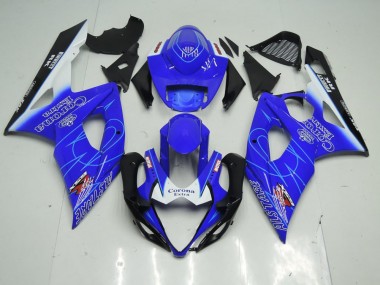 Carenados Moto GSXR 1000 K5 05-06 - Azul Corona