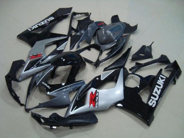 Carenados Moto GSXR 1000 K5 05-06 - Gris Negro Plata