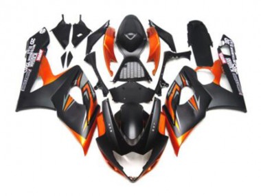 Carenados Moto GSXR 1000 K5 05-06 - Negro Naranja