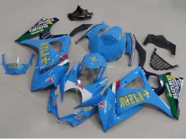 Carenados Moto GSXR 1000 K7 07-08 - Claro Azul Rizla