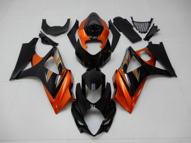 Carenados Moto GSXR 1000 K7 07-08 - Naranja Negro