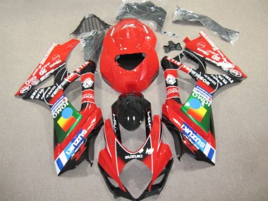 Carenados Moto GSXR 1000 K7 07-08 - Rojo Negro