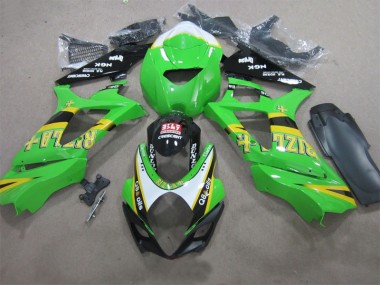 Carenados Moto GSXR 1000 K7 07-08 - Verde Rizla Q8 Oils